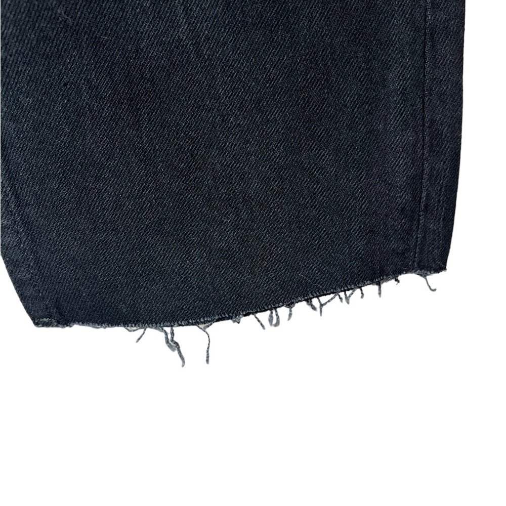 NWT Topshop Black Straight Leg High Waist Jeans - Picture 4 of 6